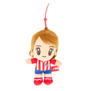 13 cm Female Player Plush Keychain